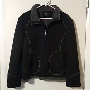 Vintage BRAETAN WINTER JACKET BLACK SMALL NWOT